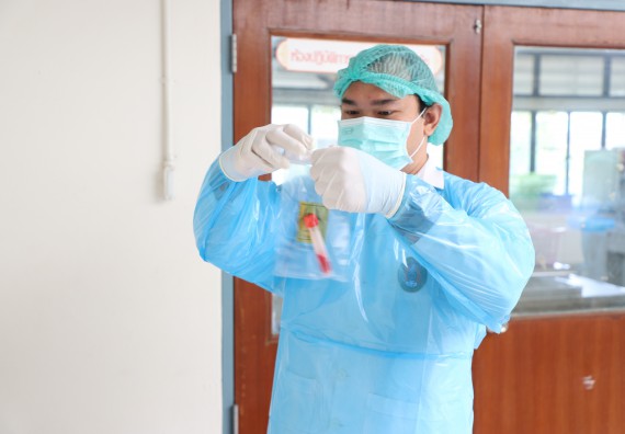 ภาพกิจกรรม  ศูนย์วิทยาศาสตร์และวิทยาศาสตร์ประยุกต์ จัดอบรมเชิงปฏิบัติการสกัด DNA จากตัวอย่างข้าว โดยใช้ชุด DNA extraction kit และการศึกษาวิธีการตรวจโควิด 19 ด้วยวิธี RT-PCR