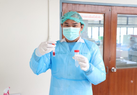 ภาพกิจกรรม  ศูนย์วิทยาศาสตร์และวิทยาศาสตร์ประยุกต์ จัดอบรมเชิงปฏิบัติการสกัด DNA จากตัวอย่างข้าว โดยใช้ชุด DNA extraction kit และการศึกษาวิธีการตรวจโควิด 19 ด้วยวิธี RT-PCR