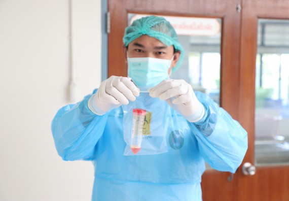 ภาพกิจกรรม  ศูนย์วิทยาศาสตร์และวิทยาศาสตร์ประยุกต์ จัดอบรมเชิงปฏิบัติการสกัด DNA จากตัวอย่างข้าว โดยใช้ชุด DNA extraction kit และการศึกษาวิธีการตรวจโควิด 19 ด้วยวิธี RT-PCR