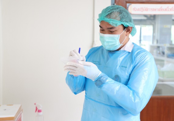 ภาพกิจกรรม  ศูนย์วิทยาศาสตร์และวิทยาศาสตร์ประยุกต์ จัดอบรมเชิงปฏิบัติการสกัด DNA จากตัวอย่างข้าว โดยใช้ชุด DNA extraction kit และการศึกษาวิธีการตรวจโควิด 19 ด้วยวิธี RT-PCR