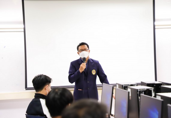 ภาพกิจกรรม  คณะวิทยาศาสตร์และเทคโนโลยี มรภ.กำแพงเพชร จัดอบรมเชิงปฏิบัติการ เรื่อง การเตรียมความพร้อมในการเป็นนักกีฬาอีสปอร์ตอาชีพ [E-sports Player] ระดับมหาวิทยาลัย เพื่อสู่ระดับชาติ