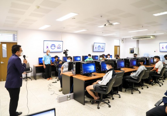 ภาพกิจกรรม  คณะวิทยาศาสตร์และเทคโนโลยี มรภ.กำแพงเพชร จัดอบรมเชิงปฏิบัติการ เรื่อง การเตรียมความพร้อมในการเป็นนักกีฬาอีสปอร์ตอาชีพ [E-sports Player] ระดับมหาวิทยาลัย เพื่อสู่ระดับชาติ