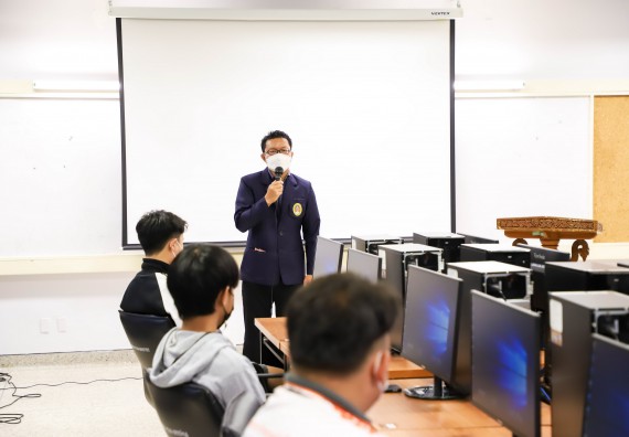 ภาพกิจกรรม  คณะวิทยาศาสตร์และเทคโนโลยี มรภ.กำแพงเพชร จัดอบรมเชิงปฏิบัติการ เรื่อง การเตรียมความพร้อมในการเป็นนักกีฬาอีสปอร์ตอาชีพ [E-sports Player] ระดับมหาวิทยาลัย เพื่อสู่ระดับชาติ