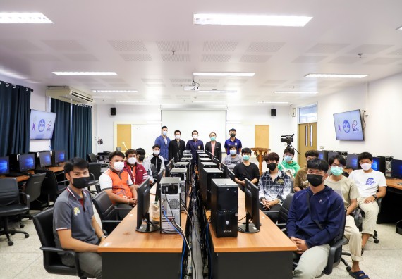 ภาพกิจกรรม  คณะวิทยาศาสตร์และเทคโนโลยี มรภ.กำแพงเพชร จัดอบรมเชิงปฏิบัติการ เรื่อง การเตรียมความพร้อมในการเป็นนักกีฬาอีสปอร์ตอาชีพ [E-sports Player] ระดับมหาวิทยาลัย เพื่อสู่ระดับชาติ