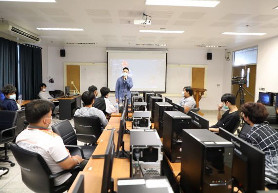ภาพกิจกรรม  คณะวิทยาศาสตร์และเทคโนโลยี มรภ.กำแพงเพชร จัดอบรมเชิงปฏิบัติการ เรื่อง การเตรียมความพร้อมในการเป็นนักกีฬาอีสปอร์ตอาชีพ [E-sports Player] ระดับมหาวิทยาลัย เพื่อสู่ระดับชาติ