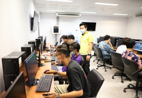 ภาพกิจกรรม  คณะวิทยาศาสตร์และเทคโนโลยี มรภ.กำแพงเพชร จัดอบรมเชิงปฏิบัติการ เรื่อง การเตรียมความพร้อมในการเป็นนักกีฬาอีสปอร์ตอาชีพ [E-sports Player] ระดับมหาวิทยาลัย เพื่อสู่ระดับชาติ