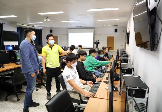 ภาพกิจกรรม  คณะวิทยาศาสตร์และเทคโนโลยี มรภ.กำแพงเพชร จัดอบรมเชิงปฏิบัติการ เรื่อง การเตรียมความพร้อมในการเป็นนักกีฬาอีสปอร์ตอาชีพ [E-sports Player] ระดับมหาวิทยาลัย เพื่อสู่ระดับชาติ