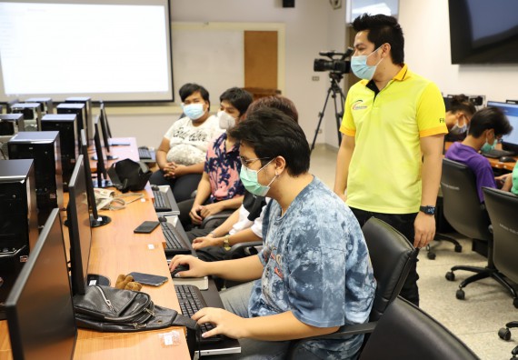 ภาพกิจกรรม  คณะวิทยาศาสตร์และเทคโนโลยี มรภ.กำแพงเพชร จัดอบรมเชิงปฏิบัติการ เรื่อง การเตรียมความพร้อมในการเป็นนักกีฬาอีสปอร์ตอาชีพ [E-sports Player] ระดับมหาวิทยาลัย เพื่อสู่ระดับชาติ