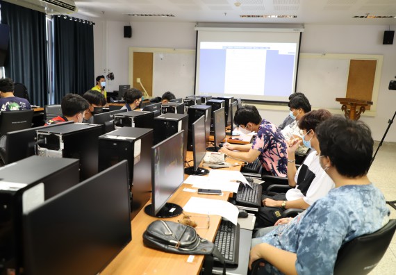 ภาพกิจกรรม  คณะวิทยาศาสตร์และเทคโนโลยี มรภ.กำแพงเพชร จัดอบรมเชิงปฏิบัติการ เรื่อง การเตรียมความพร้อมในการเป็นนักกีฬาอีสปอร์ตอาชีพ [E-sports Player] ระดับมหาวิทยาลัย เพื่อสู่ระดับชาติ