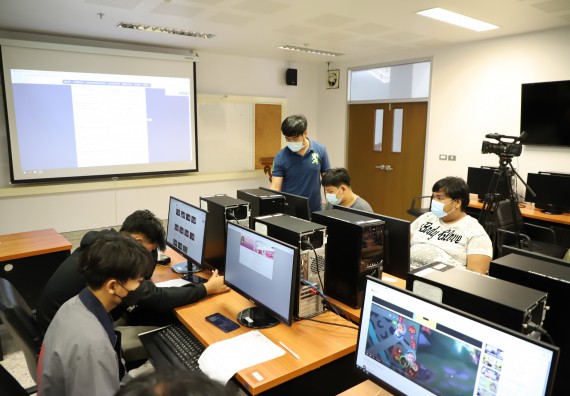 ภาพกิจกรรม  คณะวิทยาศาสตร์และเทคโนโลยี มรภ.กำแพงเพชร จัดอบรมเชิงปฏิบัติการ เรื่อง การเตรียมความพร้อมในการเป็นนักกีฬาอีสปอร์ตอาชีพ [E-sports Player] ระดับมหาวิทยาลัย เพื่อสู่ระดับชาติ