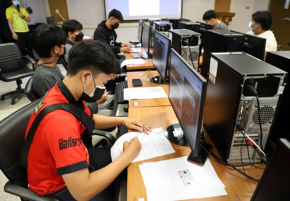 ภาพกิจกรรม  คณะวิทยาศาสตร์และเทคโนโลยี มรภ.กำแพงเพชร จัดอบรมเชิงปฏิบัติการ เรื่อง การเตรียมความพร้อมในการเป็นนักกีฬาอีสปอร์ตอาชีพ [E-sports Player] ระดับมหาวิทยาลัย เพื่อสู่ระดับชาติ