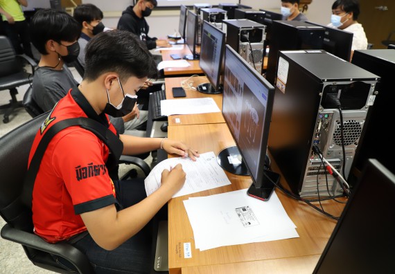 ภาพกิจกรรม  คณะวิทยาศาสตร์และเทคโนโลยี มรภ.กำแพงเพชร จัดอบรมเชิงปฏิบัติการ เรื่อง การเตรียมความพร้อมในการเป็นนักกีฬาอีสปอร์ตอาชีพ [E-sports Player] ระดับมหาวิทยาลัย เพื่อสู่ระดับชาติ