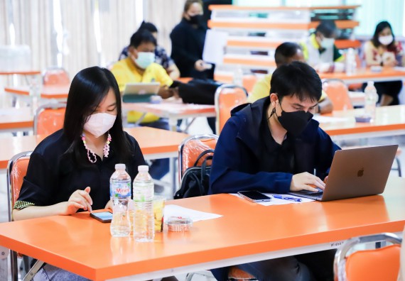 ภาพกิจกรรม  คณะวิทยาศาสตร์และเทคโนโลยี จัดกิจกรรมสำรวจความต้องการและแนวทางการส่งเสริมการแก้ไขปัญหาของชุมชน ครั้งที่ 2