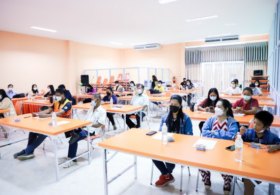 ภาพกิจกรรม  คณะวิทยาศาสตร์และเทคโนโลยี จัดกิจกรรมสำรวจความต้องการและแนวทางการส่งเสริมการแก้ไขปัญหาของชุมชน ครั้งที่ 2