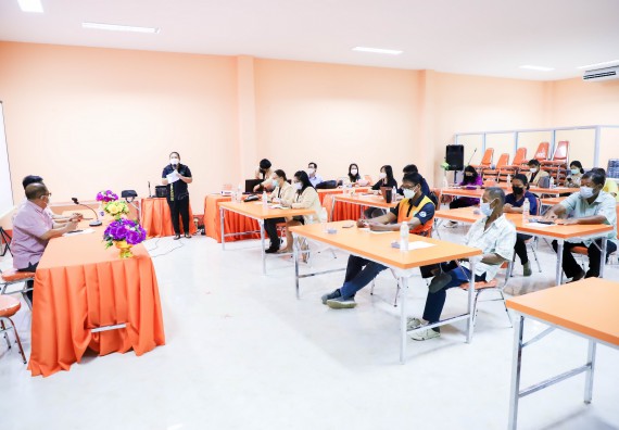 ภาพกิจกรรม  คณะวิทยาศาสตร์และเทคโนโลยี จัดกิจกรรมสำรวจความต้องการและแนวทางการส่งเสริมการแก้ไขปัญหาของชุมชน ครั้งที่ 2