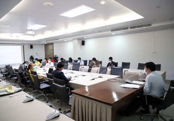 ภาพกิจกรรม  คณะวิทยาศาสตร์และเทคโนโลยี จัดประชุมหารือการจัดการศึกษาที่แตกต่างจากมาตรฐานการอุดมศึกษา