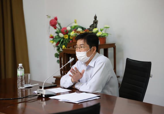 ภาพกิจกรรม  คณะวิทยาศาสตร์และเทคโนโลยี จัดประชุมหารือการจัดการศึกษาที่แตกต่างจากมาตรฐานการอุดมศึกษา