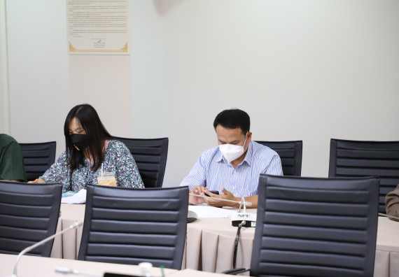 ภาพกิจกรรม  คณะวิทยาศาสตร์และเทคโนโลยี จัดประชุมหารือการจัดการศึกษาที่แตกต่างจากมาตรฐานการอุดมศึกษา