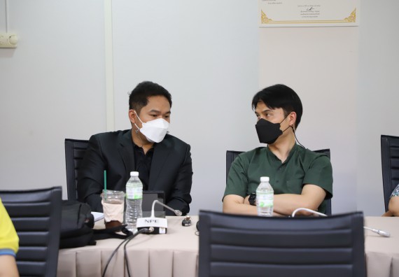 ภาพกิจกรรม  คณะวิทยาศาสตร์และเทคโนโลยี จัดประชุมหารือการจัดการศึกษาที่แตกต่างจากมาตรฐานการอุดมศึกษา