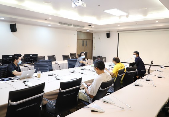 ภาพกิจกรรม  คณะวิทยาศาสตร์และเทคโนโลยี จัดประชุมเพื่อดำเนินการจัดทำหลักสูตรระยะสั้น การจัดการ E-Sport