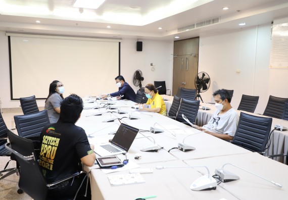 ภาพกิจกรรม  คณะวิทยาศาสตร์และเทคโนโลยี จัดประชุมเพื่อดำเนินการจัดทำหลักสูตรระยะสั้น การจัดการ E-Sport