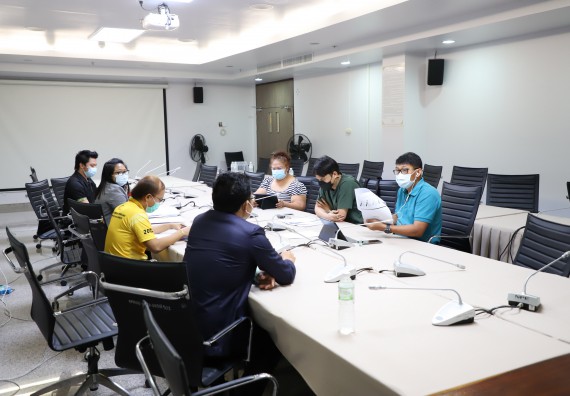 ภาพกิจกรรม  คณะวิทยาศาสตร์และเทคโนโลยี จัดประชุมเพื่อดำเนินการจัดทำหลักสูตรระยะสั้น การจัดการ E-Sport