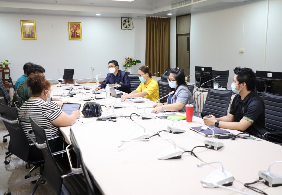 ภาพกิจกรรม  คณะวิทยาศาสตร์และเทคโนโลยี จัดประชุมเพื่อดำเนินการจัดทำหลักสูตรระยะสั้น การจัดการ E-Sport