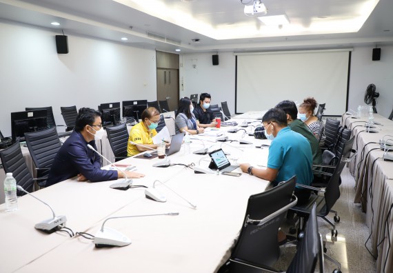 ภาพกิจกรรม  คณะวิทยาศาสตร์และเทคโนโลยี จัดประชุมเพื่อดำเนินการจัดทำหลักสูตรระยะสั้น การจัดการ E-Sport