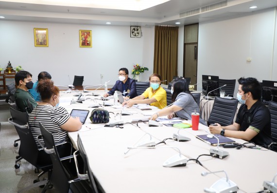 ภาพกิจกรรม  คณะวิทยาศาสตร์และเทคโนโลยี จัดประชุมเพื่อดำเนินการจัดทำหลักสูตรระยะสั้น การจัดการ E-Sport