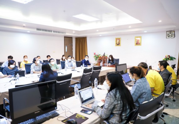 ภาพกิจกรรม  คณะวิทยาศาสตร์และเทคโนโลยี จัดโครงการอบรมเตรียมความพร้อมเพื่อขอกำหนดตำแหน่งทางวิชาการ