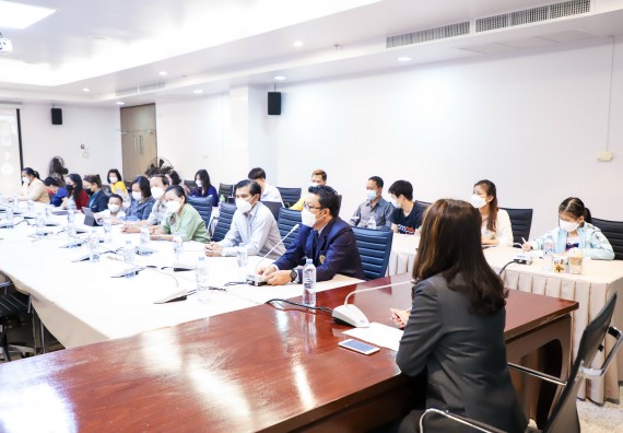 ภาพกิจกรรม  คณะวิทยาศาสตร์และเทคโนโลยี จัดโครงการอบรมเตรียมความพร้อมเพื่อขอกำหนดตำแหน่งทางวิชาการ