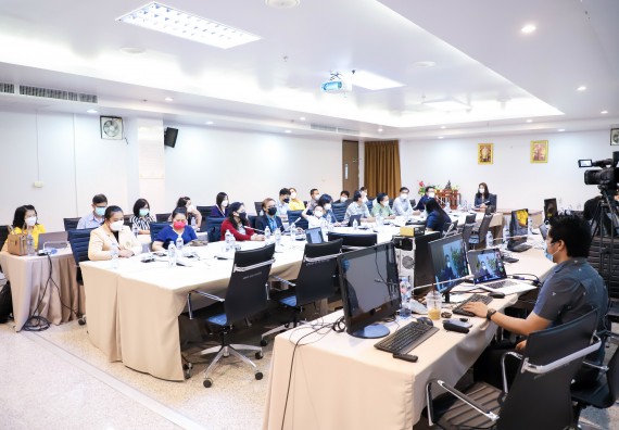 ภาพกิจกรรม  คณะวิทยาศาสตร์และเทคโนโลยี จัดโครงการอบรมเตรียมความพร้อมเพื่อขอกำหนดตำแหน่งทางวิชาการ