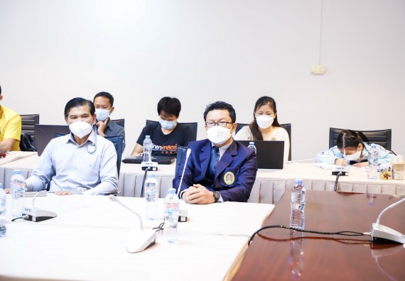 ภาพกิจกรรม  คณะวิทยาศาสตร์และเทคโนโลยี จัดโครงการอบรมเตรียมความพร้อมเพื่อขอกำหนดตำแหน่งทางวิชาการ