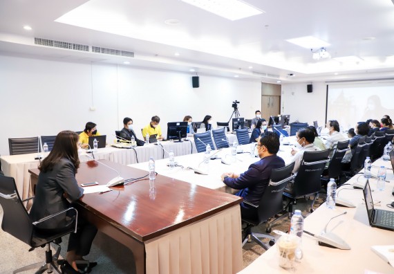 ภาพกิจกรรม  คณะวิทยาศาสตร์และเทคโนโลยี จัดโครงการอบรมเตรียมความพร้อมเพื่อขอกำหนดตำแหน่งทางวิชาการ