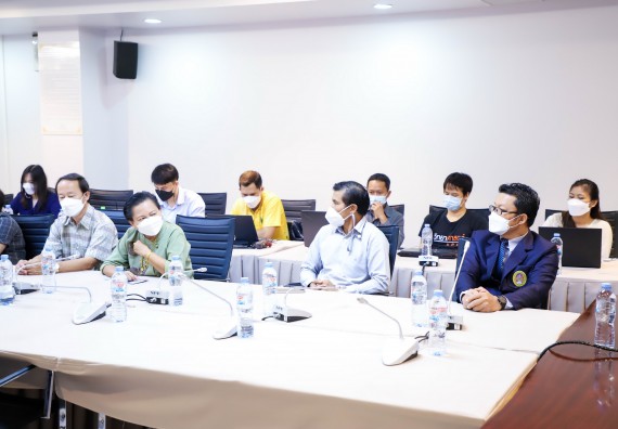 ภาพกิจกรรม  คณะวิทยาศาสตร์และเทคโนโลยี จัดโครงการอบรมเตรียมความพร้อมเพื่อขอกำหนดตำแหน่งทางวิชาการ