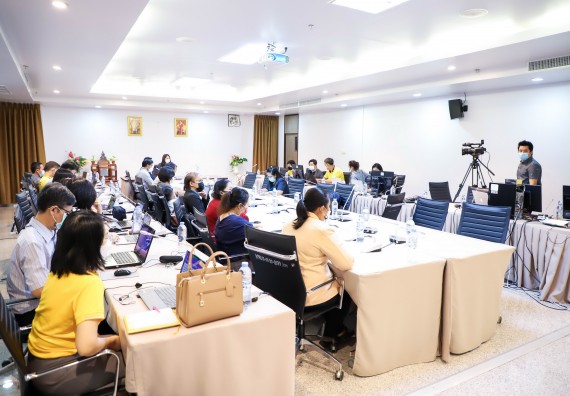 ภาพกิจกรรม  คณะวิทยาศาสตร์และเทคโนโลยี จัดโครงการอบรมเตรียมความพร้อมเพื่อขอกำหนดตำแหน่งทางวิชาการ