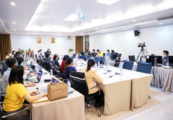 ภาพกิจกรรม  คณะวิทยาศาสตร์และเทคโนโลยี จัดโครงการอบรมเตรียมความพร้อมเพื่อขอกำหนดตำแหน่งทางวิชาการ