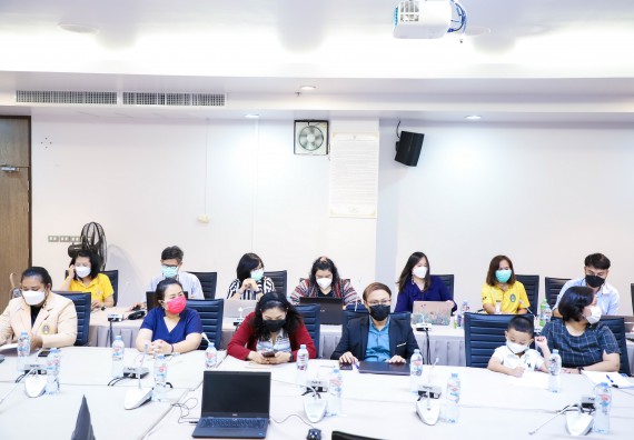 ภาพกิจกรรม  คณะวิทยาศาสตร์และเทคโนโลยี จัดโครงการอบรมเตรียมความพร้อมเพื่อขอกำหนดตำแหน่งทางวิชาการ