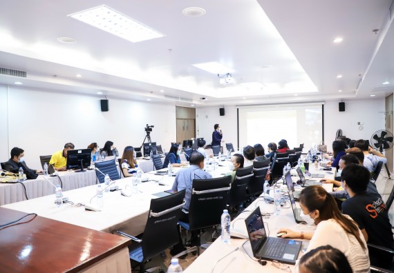 ภาพกิจกรรม  คณะวิทยาศาสตร์และเทคโนโลยี จัดโครงการอบรมเตรียมความพร้อมเพื่อขอกำหนดตำแหน่งทางวิชาการ