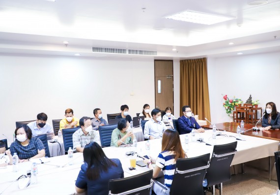 ภาพกิจกรรม  คณะวิทยาศาสตร์และเทคโนโลยี จัดโครงการอบรมเตรียมความพร้อมเพื่อขอกำหนดตำแหน่งทางวิชาการ