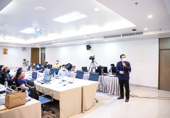 ภาพกิจกรรม  คณะวิทยาศาสตร์และเทคโนโลยี จัดโครงการอบรมเตรียมความพร้อมเพื่อขอกำหนดตำแหน่งทางวิชาการ