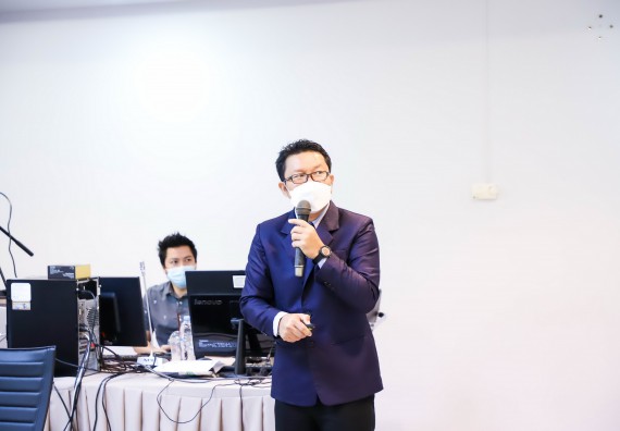 ภาพกิจกรรม  คณะวิทยาศาสตร์และเทคโนโลยี จัดโครงการอบรมเตรียมความพร้อมเพื่อขอกำหนดตำแหน่งทางวิชาการ