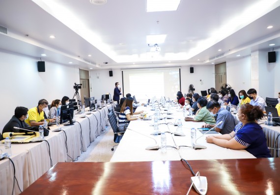 ภาพกิจกรรม  คณะวิทยาศาสตร์และเทคโนโลยี จัดโครงการอบรมเตรียมความพร้อมเพื่อขอกำหนดตำแหน่งทางวิชาการ