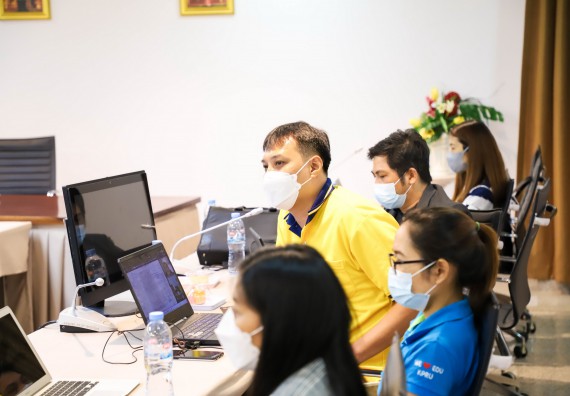 ภาพกิจกรรม  คณะวิทยาศาสตร์และเทคโนโลยี จัดโครงการอบรมเตรียมความพร้อมเพื่อขอกำหนดตำแหน่งทางวิชาการ