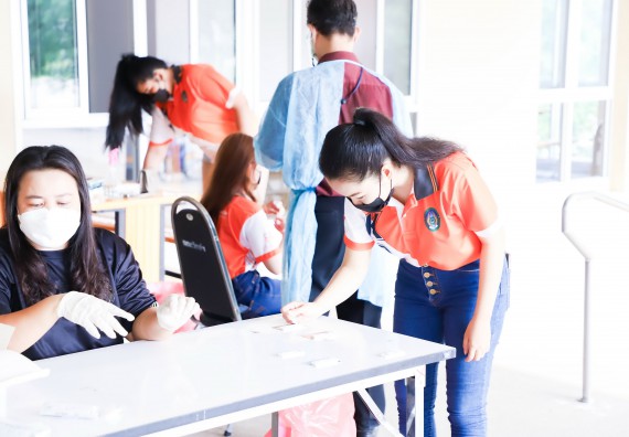 ภาพกิจกรรม  คณะวิทยาศาสตร์และเทคโนโลยี จัดอบรมเชิงปฏิบัติการ เรื่อง การถ่ายทอดเทคโนโลยีประชาสัมพันธ์เพื่อการตลาดและส่งเสริมการขาย