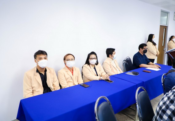 ภาพกิจกรรม  คณะวิทยาศาสตร์และเทคโนโลยี จัดอบรมเชิงปฏิบัติการ เรื่อง การถ่ายทอดเทคโนโลยีประชาสัมพันธ์เพื่อการตลาดและส่งเสริมการขาย