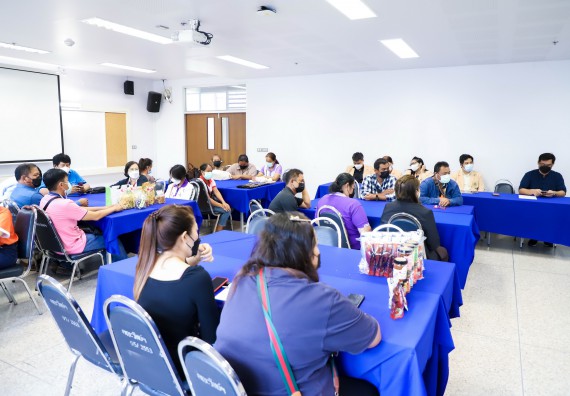 ภาพกิจกรรม  คณะวิทยาศาสตร์และเทคโนโลยี จัดอบรมเชิงปฏิบัติการ เรื่อง การถ่ายทอดเทคโนโลยีประชาสัมพันธ์เพื่อการตลาดและส่งเสริมการขาย