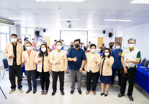 ภาพกิจกรรม  คณะวิทยาศาสตร์และเทคโนโลยี จัดอบรมเชิงปฏิบัติการ เรื่อง การถ่ายทอดเทคโนโลยีประชาสัมพันธ์เพื่อการตลาดและส่งเสริมการขาย