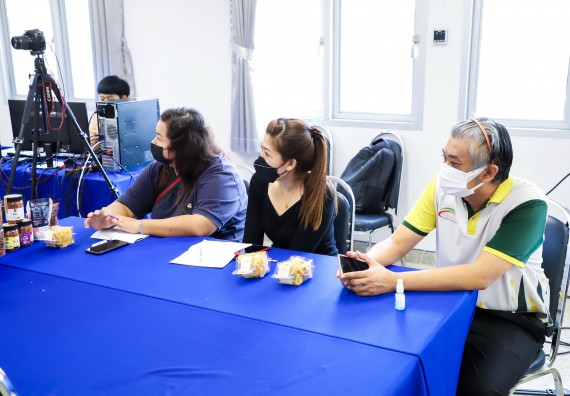 ภาพกิจกรรม  คณะวิทยาศาสตร์และเทคโนโลยี จัดอบรมเชิงปฏิบัติการ เรื่อง การถ่ายทอดเทคโนโลยีประชาสัมพันธ์เพื่อการตลาดและส่งเสริมการขาย