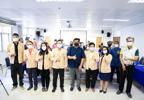 ภาพกิจกรรม  คณะวิทยาศาสตร์และเทคโนโลยี จัดอบรมเชิงปฏิบัติการ เรื่อง การถ่ายทอดเทคโนโลยีประชาสัมพันธ์เพื่อการตลาดและส่งเสริมการขาย